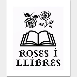 Roses & Books Sant Jordi Posters and Art